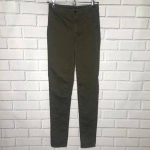 3 for $25 - NWOT size 6 H&M olive skinny pant